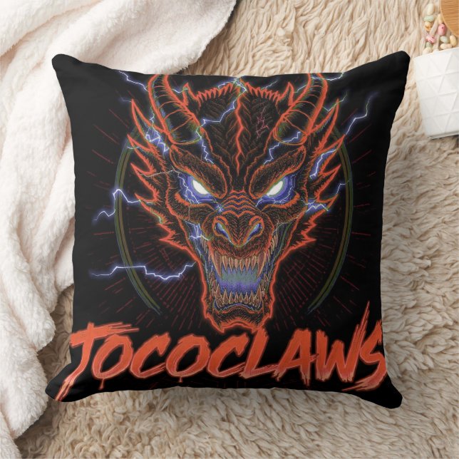 TOCOCLAWS Biohazard Skeleton: Radioactive Gas Mask Cushion (Blanket)