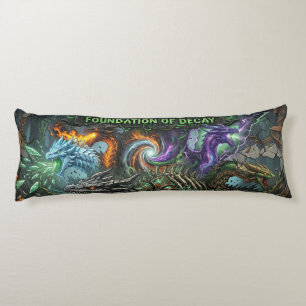 TOCOCLAWS Foundation of Decay Undead Dragon Banner Body Cushion