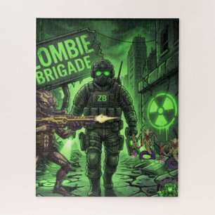 TOCOCLAWS "Zombie Brigade" Neon Tactical Puzzle