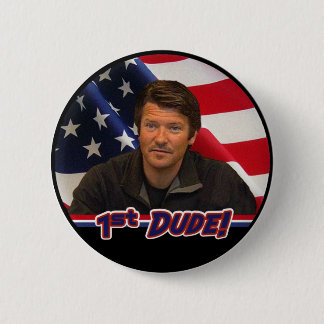 Tod Palin 1st Dude Button!  (NEW!) 6 Cm Round Badge