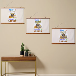Today A Reader Tomorrow A Leader Hanging Tapestry