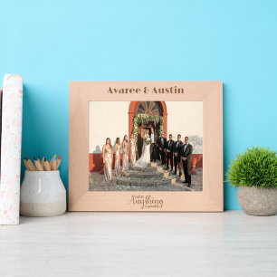 Today Anything Is Possible Wedding Etched Frames