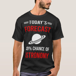 Today Forecast Astronomy T-Shirt