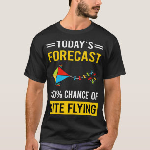 Today Forecast Kite Flying Kites T-Shirt