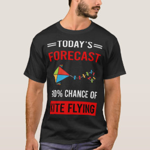 Today Forecast Kite Flying T-Shirt
