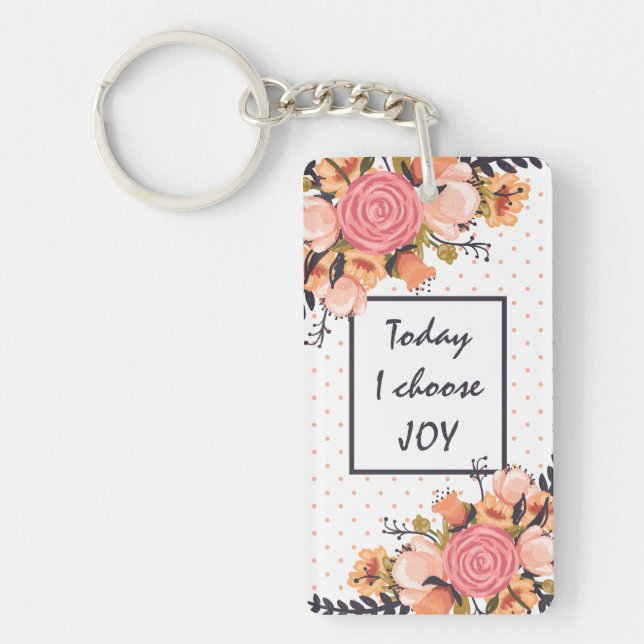 Today I choose JOY Key Ring (Front)