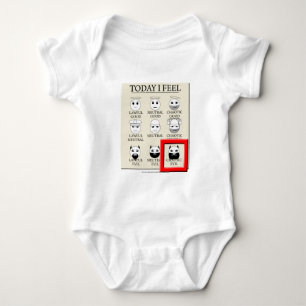 Today I Feel Chaotic Evil Baby Bodysuit