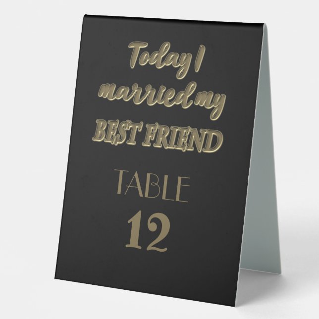 Today I Married My Best Friend (Front)