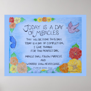 Today is a Day of Miracles - Wall Art