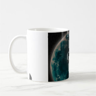 Today Is A Good Day Moon Quote Apron - Inspiration Coffee Mug