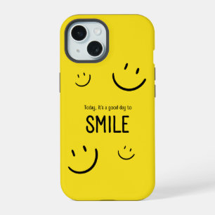 Today is a good day to smile Inspiration iPhone 15 Case