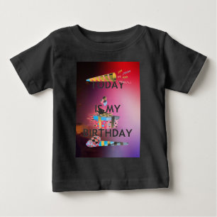 Today is My Birthday Art Print Baby T-Shirt