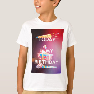 Today is My Birthday Art Print T-Shirt