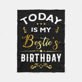 Today Is My Ies Birthday - Happy Birthday Party Fleece Blanket