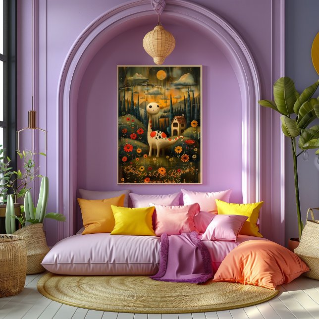 Today is New Beginning - Inspiring Poster. Poster (Creator Uploaded)