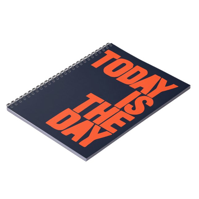 Today is the day notebook (Left Side)