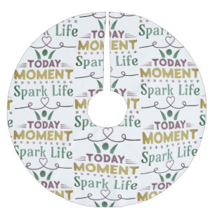 Today Moment, Spark Life Brushed Polyester Tree Skirt