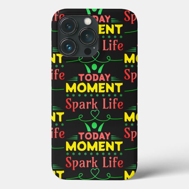 Today Moment, Spark Life Case-Mate iPhone Case (Back)