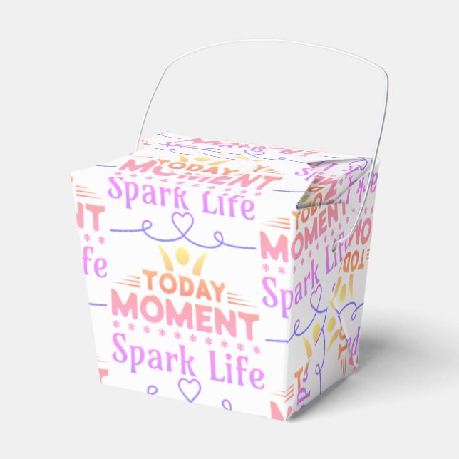Today Moment, Spark Life Favour Box (Front Side)