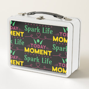 Today Moment, Spark Life Metal Lunch Box