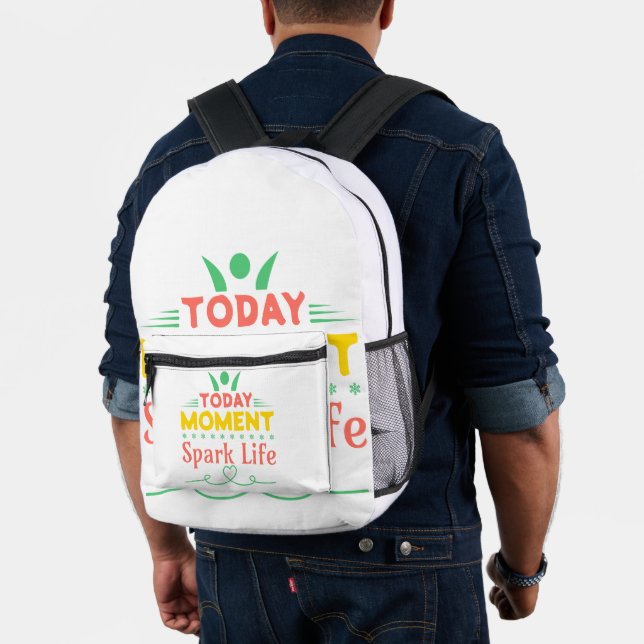 Today Moment, Spark Life Printed Backpack (Insitu (Model))