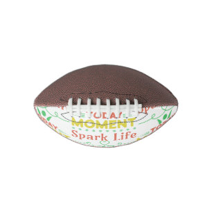 Today Moment, Spark Life Tote Bag Football