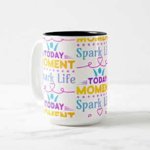 Today Moment, Spark Life Two-Tone Coffee Mug