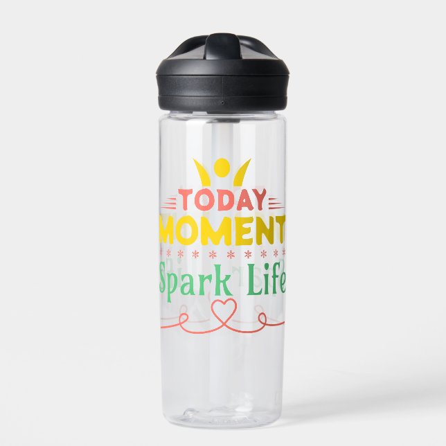 Today Moment, Spark Life Water Bottle (Front)
