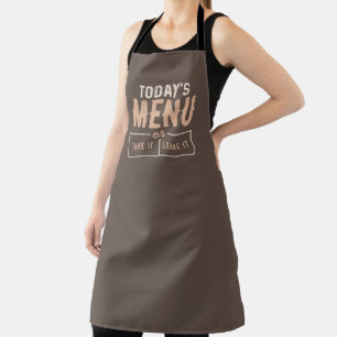 Today’s Menu Apron