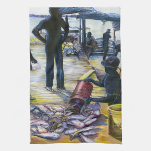 Today’s Menu, Harbour Island Tea Towel