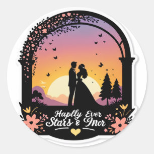 Today’s the Day!" (Wedding Day / Rehearsal) Classic Round Sticker
