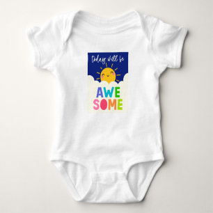 Today Will Be Awesome Baby Bodysuit