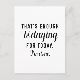 Todaying Postcard