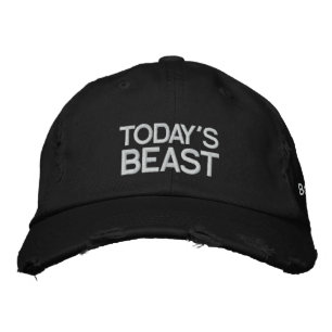 Today's Beast Embroidered Hat