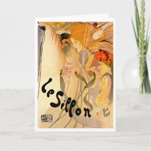 "TODAY'S BEST" AWARD FRENCH GARDEN FAIRY GREETING CARD