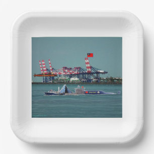 Today's catch paper plate