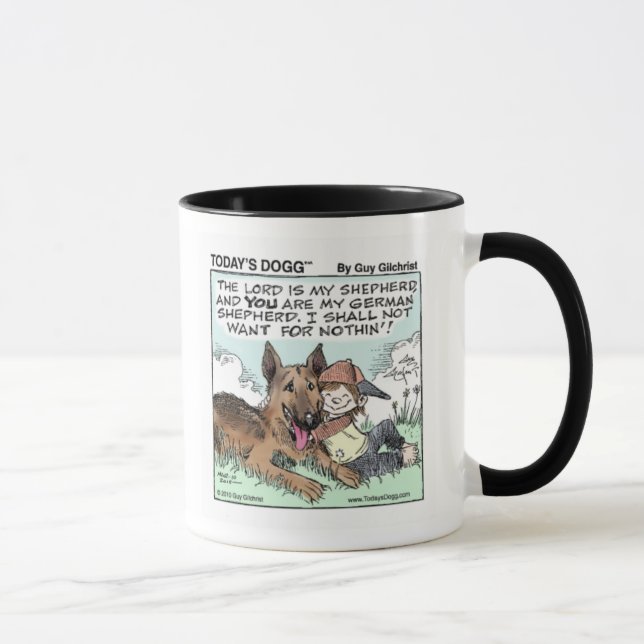 Today's Dogg™ Boy & Dog Mug (Right)