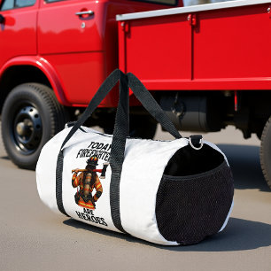 Today's Firefighters Are Heroes Duffle Bag
