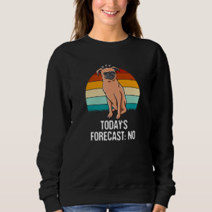 Todays Forecast No Sarcastic Funny Sarcasm Humor D Sweatshirt