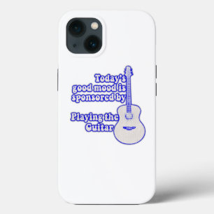 Today's good mood is sponsored by the guitar iPhone 13 case