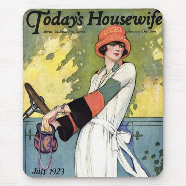 Today's Housewife Mouse Pad (Front)