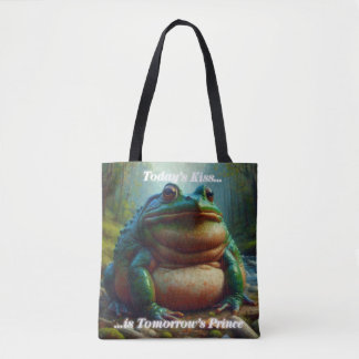 Today's Kiss is Tomorrow's Prince Tote Bag