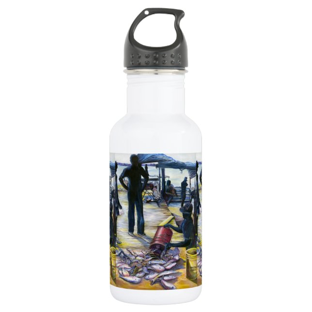 Today's Menu, Harbour Island 532 Ml Water Bottle (Front)