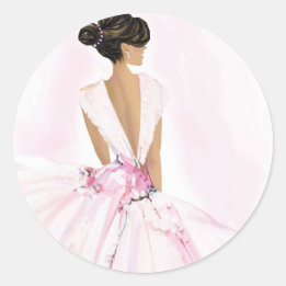 Today's Pretty Classic Round Sticker