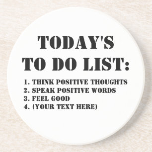 Today's To Do List: Coaster