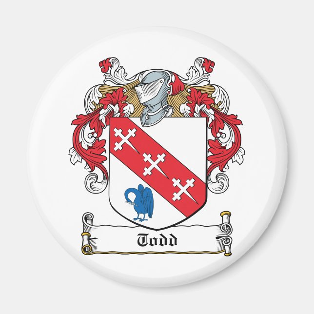 Todd Family Crest Magnet (Front)