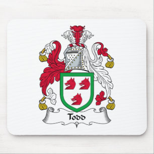 Todd Family Crest Mouse Pad