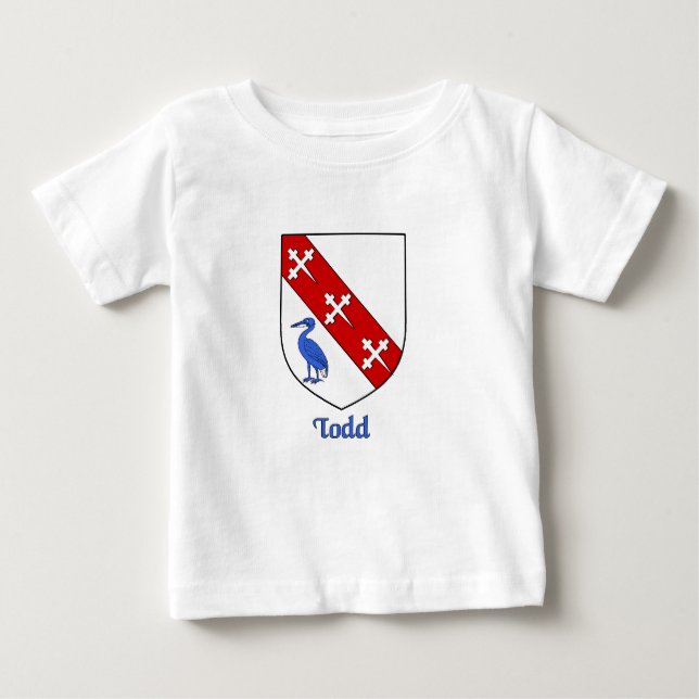 Todd Family Shield Baby T-Shirt (Front)