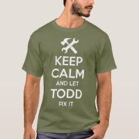 TODD Fix Quote Funny Birthday Personalised Name