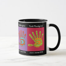 Todd Rundgren Clearly Human Coffee Mug